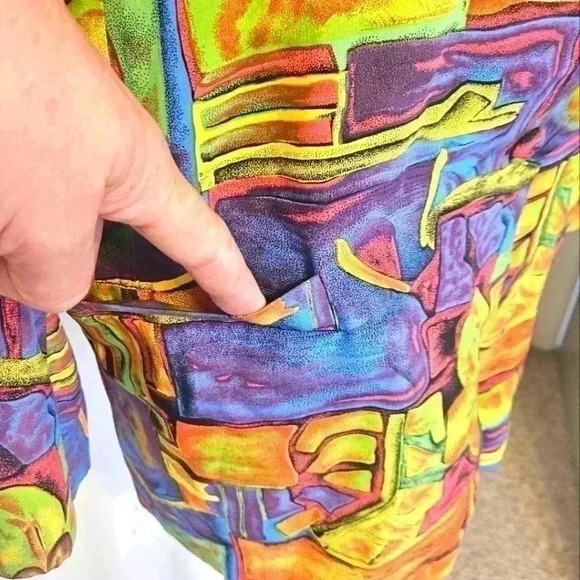 Vintage CEDARS 💯 % SILK Jacket Size Medium EUC - Picture 8 of 12